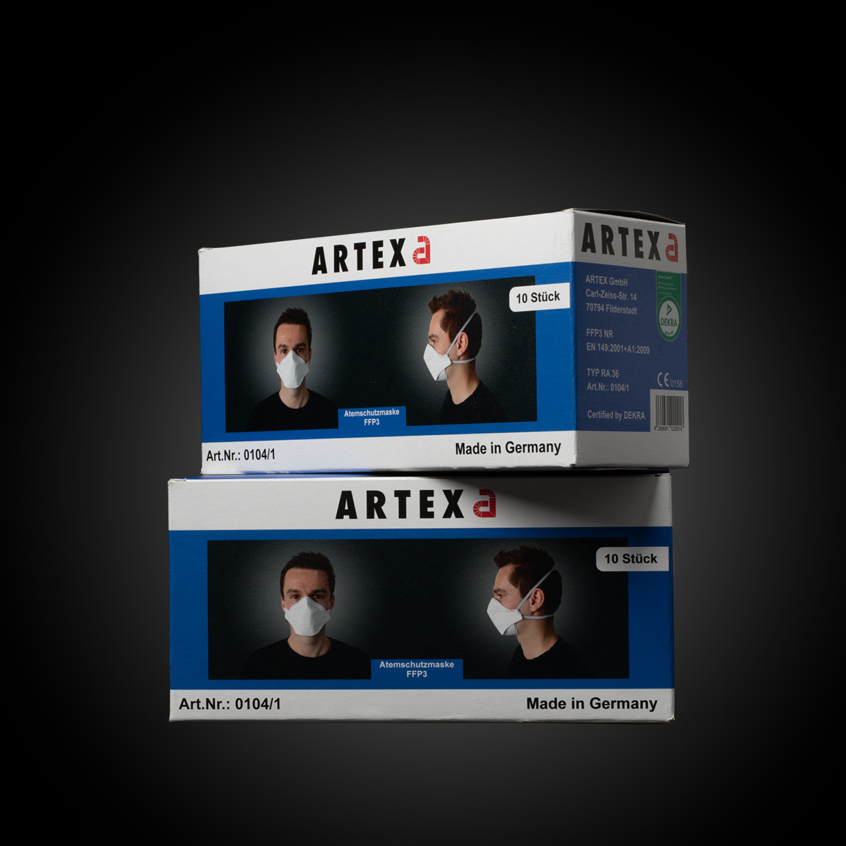 Artex FFP3 Atemschutzmasken